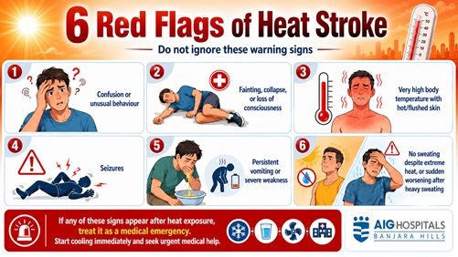 AIG Hospitals, Banjara Hills Launches “Beat the Heat” Public Awareness Campaign to Prevent Heat Stroke and Heat-Related Emergencies